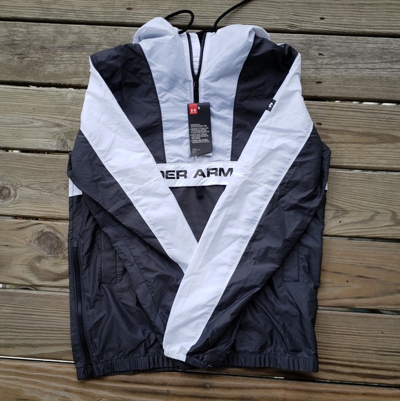 men's under armour windbreaker jacket